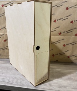 Cassetta archivio in legno di betulla - Dimensioni 37,5x29,5x9 cm Foto prodotto Photo 03 L